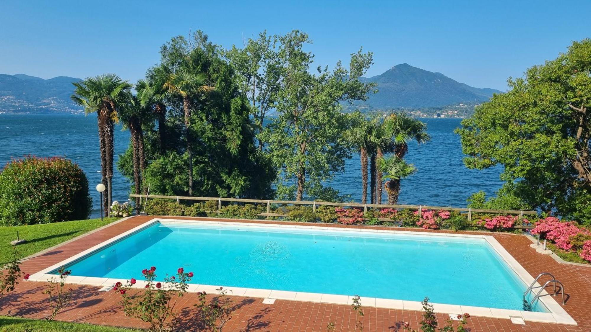 La Suite Dell'Artista Swimming Pool And Air Conditioning Stresa Exterior foto